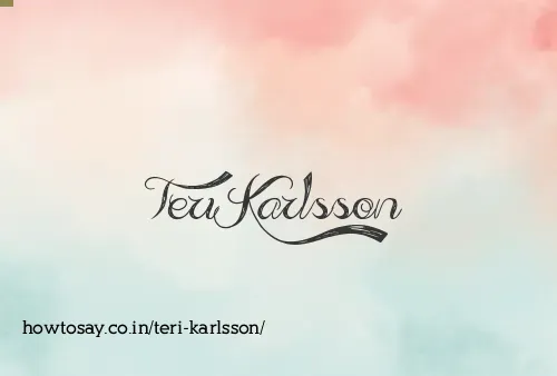 Teri Karlsson