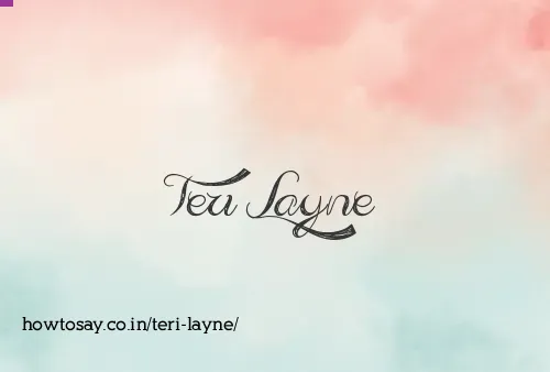 Teri Layne