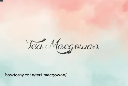 Teri Macgowan