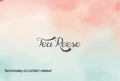 Teri Reese