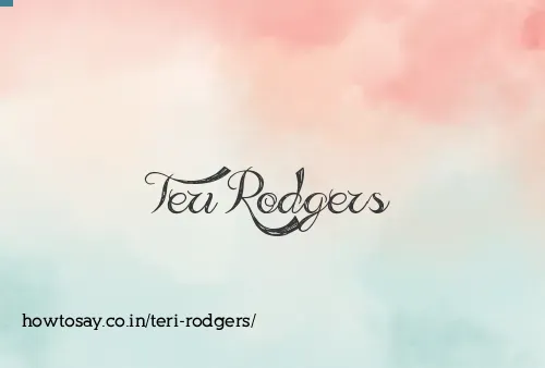 Teri Rodgers