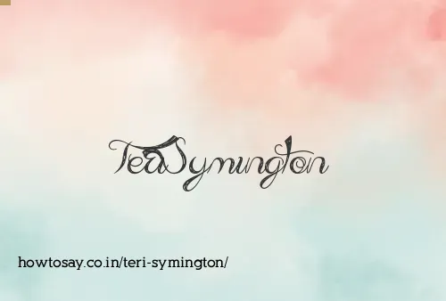 Teri Symington