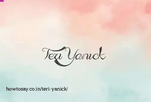 Teri Yanick