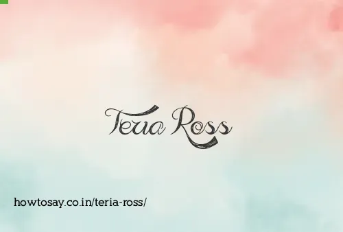 Teria Ross