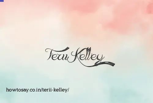 Terii Kelley