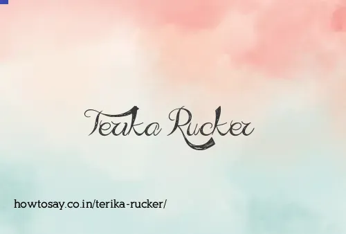 Terika Rucker