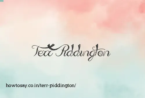 Terr Piddington