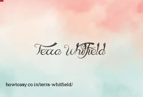 Terra Whitfield