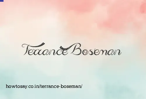 Terrance Boseman
