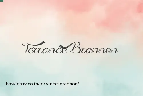 Terrance Brannon