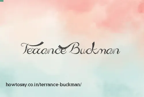 Terrance Buckman