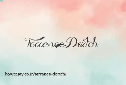 Terrance Dortch