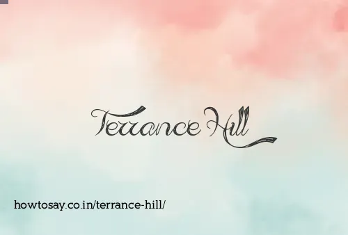 Terrance Hill