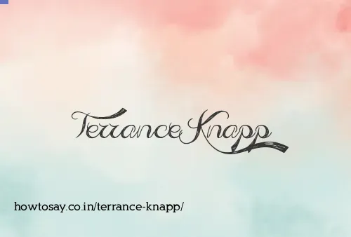 Terrance Knapp