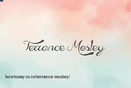 Terrance Mosley
