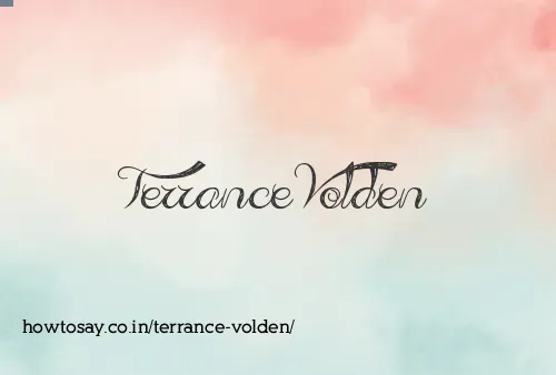 Terrance Volden