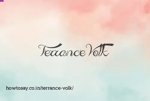 Terrance Volk