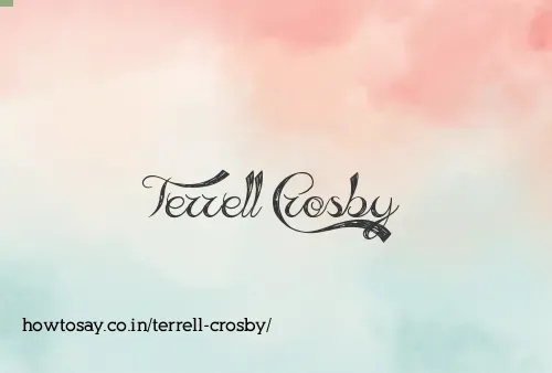 Terrell Crosby