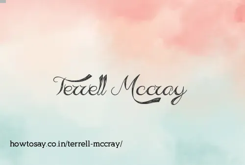 Terrell Mccray
