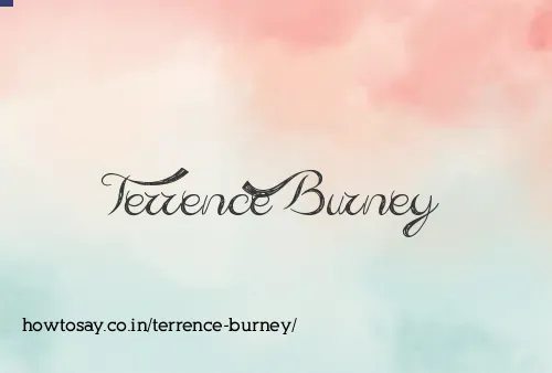 Terrence Burney