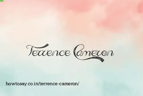 Terrence Cameron