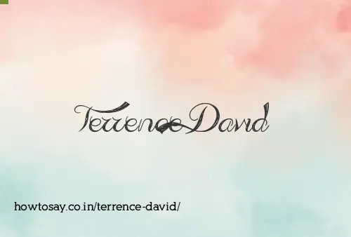 Terrence David