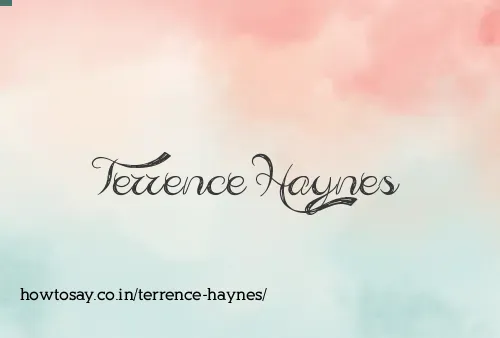 Terrence Haynes