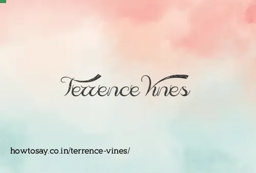 Terrence Vines