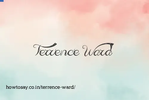 Terrence Ward