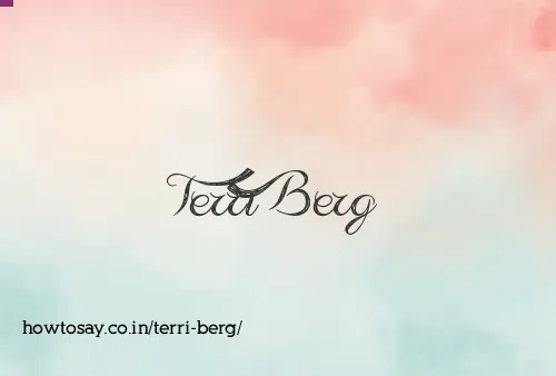 Terri Berg