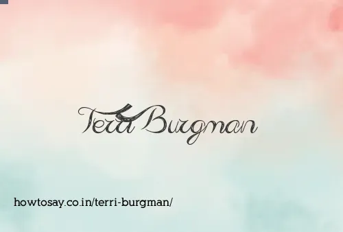 Terri Burgman