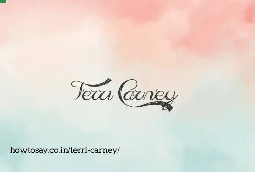 Terri Carney