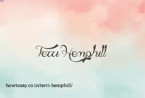 Terri Hemphill