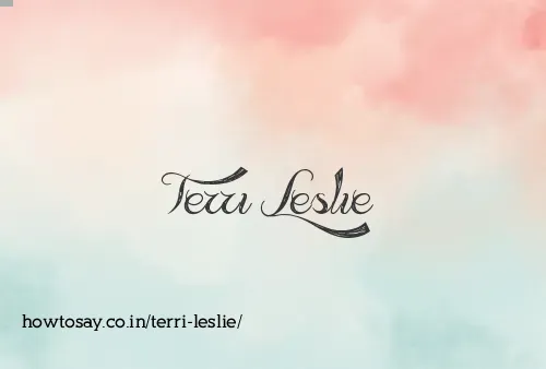 Terri Leslie