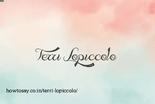 Terri Lopiccolo