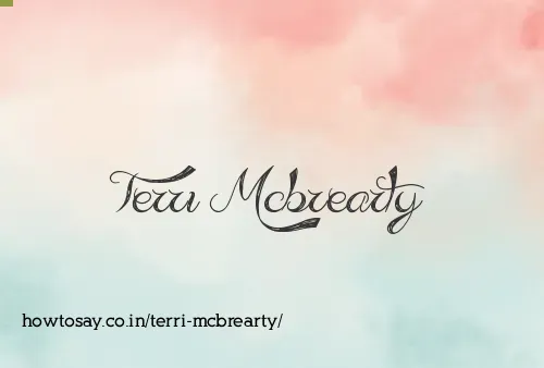 Terri Mcbrearty