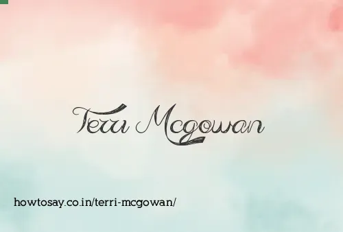 Terri Mcgowan