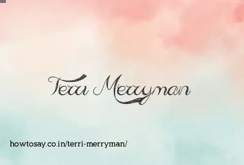 Terri Merryman