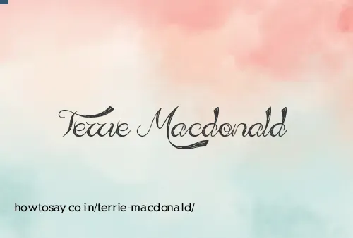 Terrie Macdonald