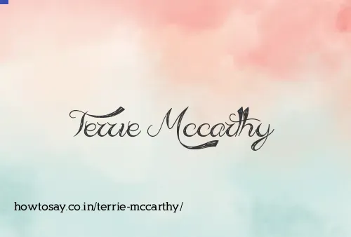 Terrie Mccarthy