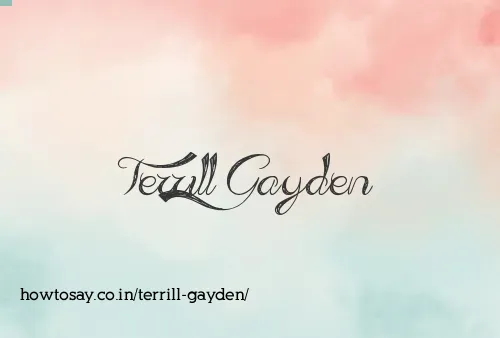 Terrill Gayden