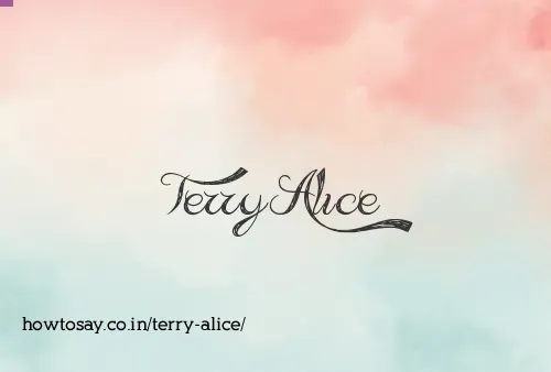 Terry Alice