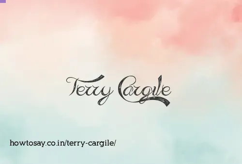 Terry Cargile