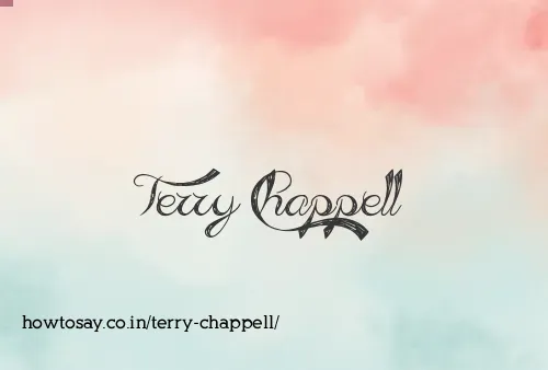 Terry Chappell