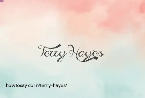 Terry Hayes