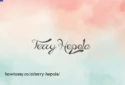 Terry Hepola