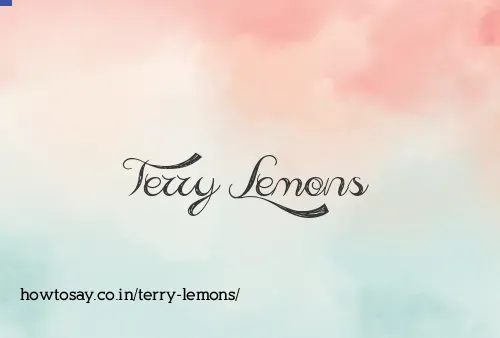Terry Lemons