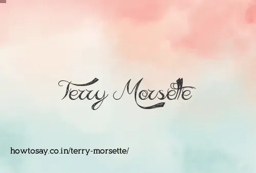 Terry Morsette