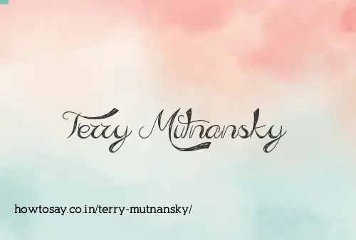 Terry Mutnansky