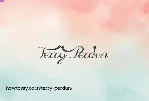 Terry Perdun